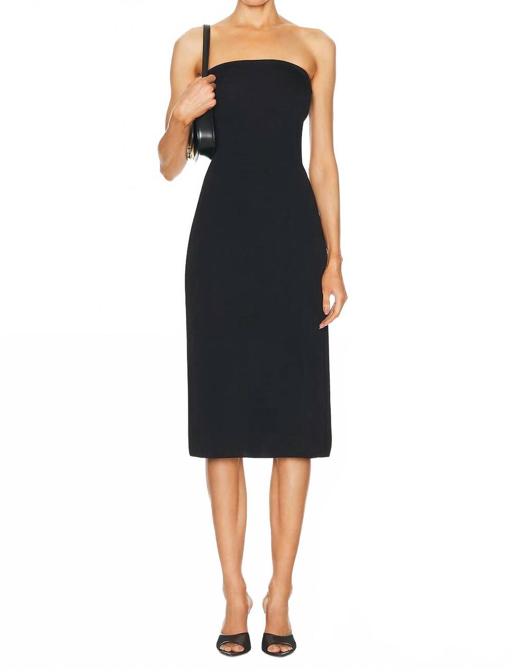 NEW NILI LOTAN mozana sweater dress in black